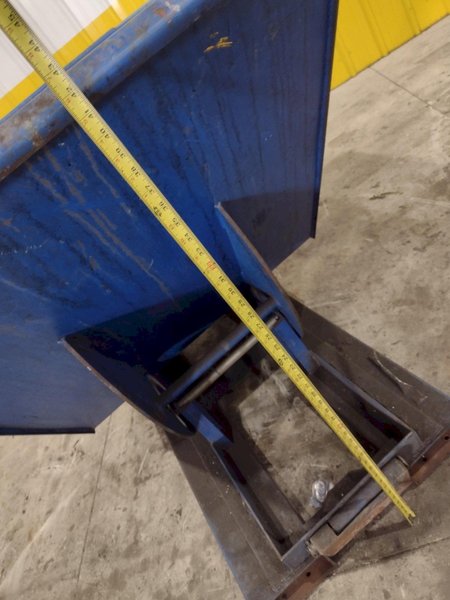 1 YARD X 6,000 LBS VESTIL MODEL #D-HOP-100-HD SELF DUMPING HOPPER: STOCK #22488