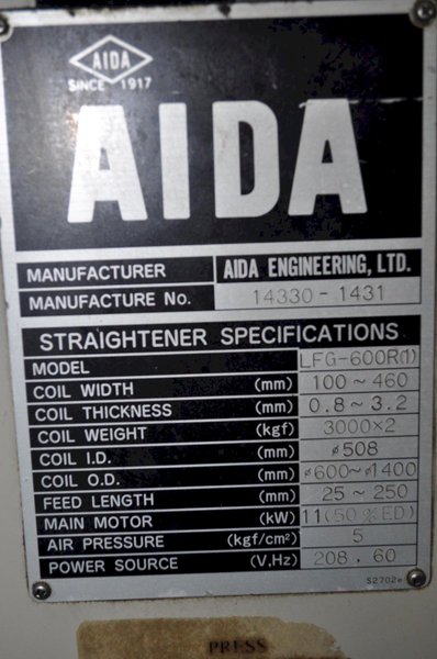 6600 Lb X 18.11" X .125" Aida  Space Saver Feed Line
