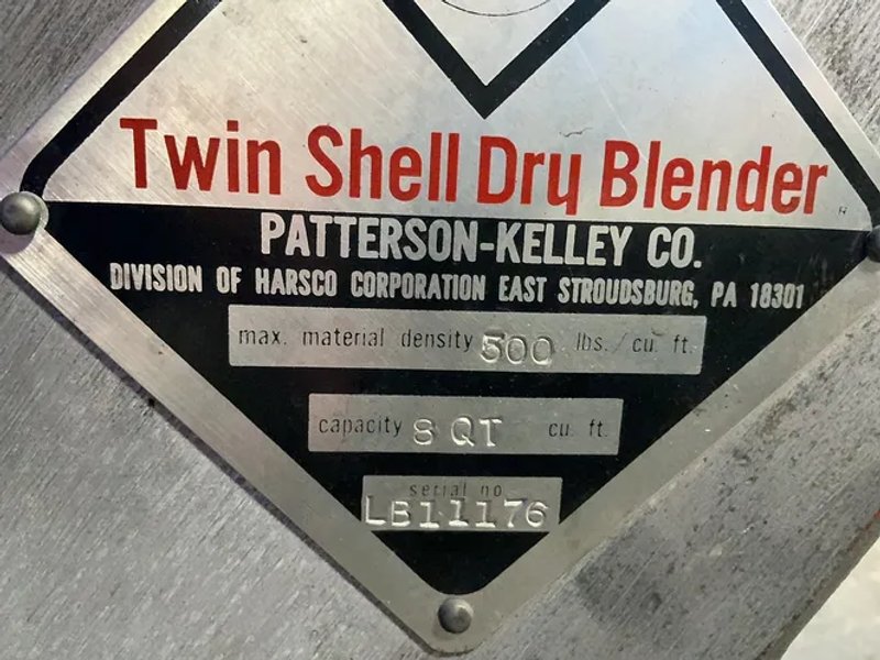 Patterson-kelley 8 Qt Twin Shell Dry Blender