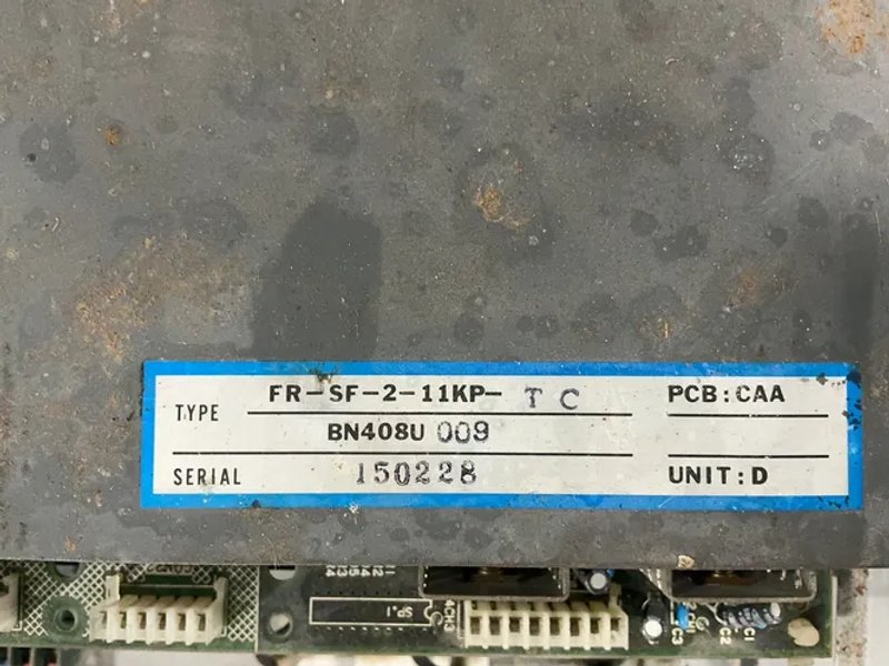 Mitsubishi Electric Corp. Freqrol Ac Spindle Controller - Fr-sf-2-11kp-tc