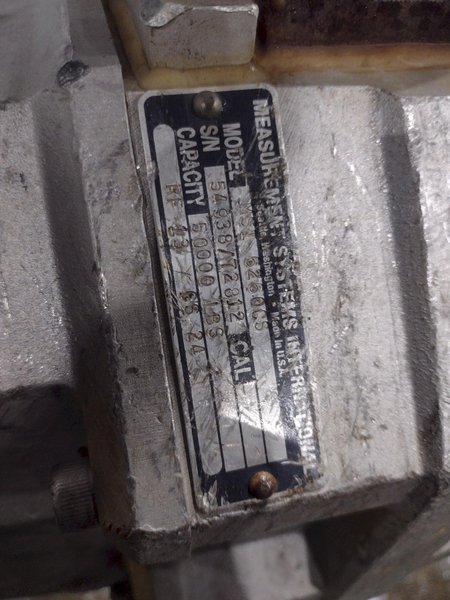 50,000 LBS MSI MODEL #6260CS TRANS-WEIGH WIRELESS LOAD CELL, FOR  CRANE SCALE: YOBRO #24762