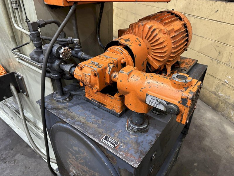 60" PANDJIRIS PLANISHER MODEL #25TX7-1-2X60 FOOT CONTROLS: STOCK #77845