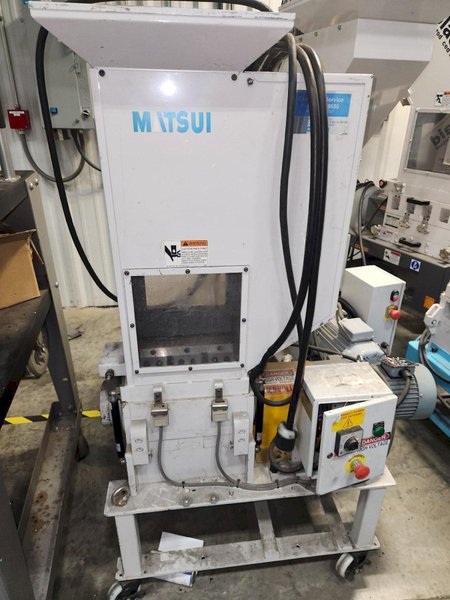 Matsui Used SMGL2-200U Low Speed Granulator, 2 HP, 12" x 13", 460V