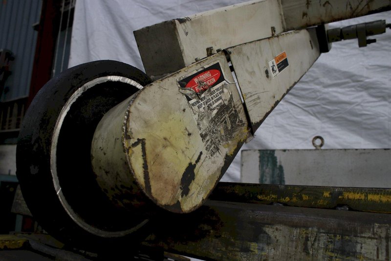 20,000 LBS X 40" ROWE MODEL 20040DSJ  COIL REEL &amp; COIL CAR: STOCK #75382