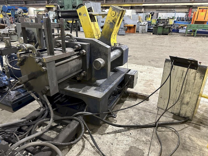 200 TON (2-3/8" TO 9-5/8") DIAMETER TRUE GRIT MODEL CT200 HYDRAULIC TUBE &amp; PIPE PUSH POINTER / END FORMER/ SWAGING PRESS: STOCK #22399