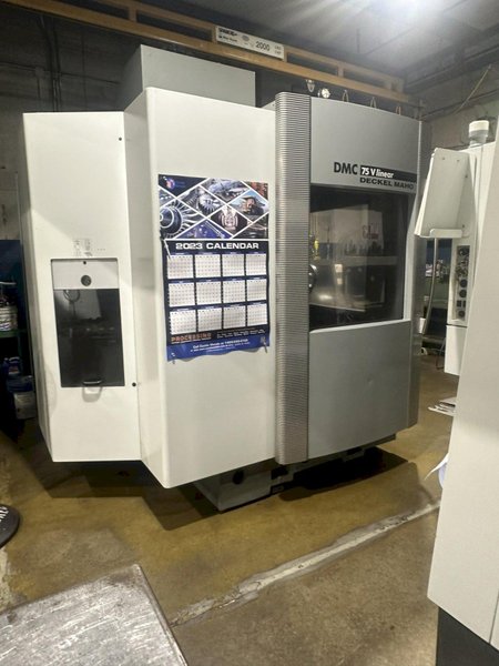 2004 DMG DECKEL MAHO MODEL #75V-LINEAR GANTRY STYLE CNC VERTICAL MACHINING CENTER / VMC: STOCK #21988