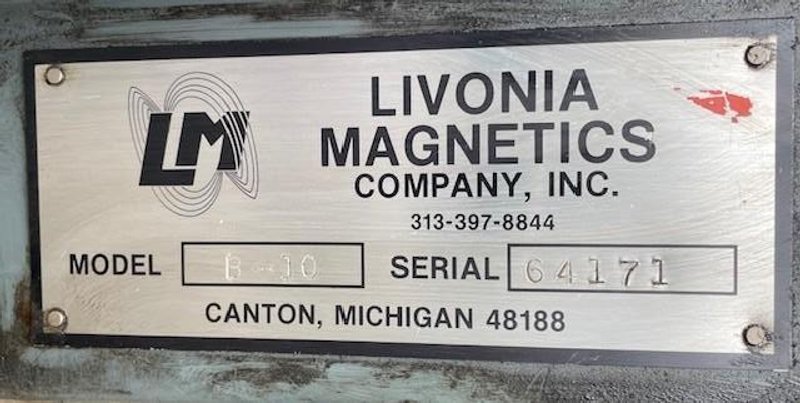 Livonia Magnetics B-10 Conveyor