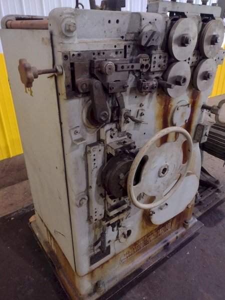 .148" x 2.75" COIL O.D. TORRINGTON MODEL #W12 SPRING COILER / COIL MAKING MACHINE: STOCK #18728