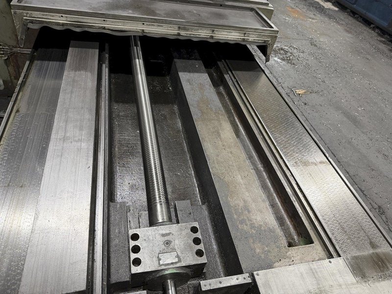 5" DEVLIEG 5K-120 CNC HORIZONTAL BORING MILL WITH UPDATED FAGOR CONTROL. STOCK # 0219826