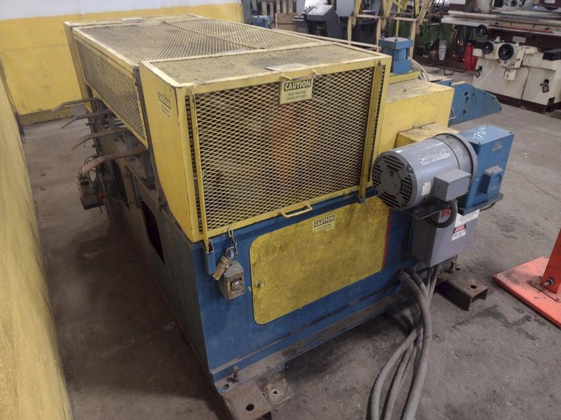 48" X 18 GA BRADBURY "BOSS-48" COIL STRAIGHTENER &amp; FYLING SHEAR STOCK #3190