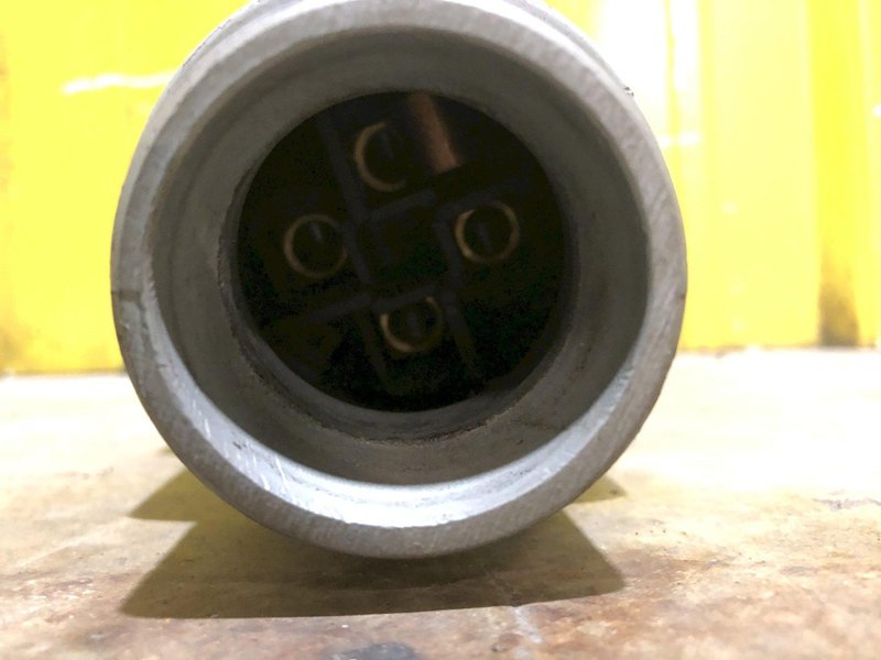 600V APPLETON ACP6034BC 3 WIRE 4 POLE POWERTITE METALLIC SLEEVE CLAMPING RING PLUG: STOCK 18972