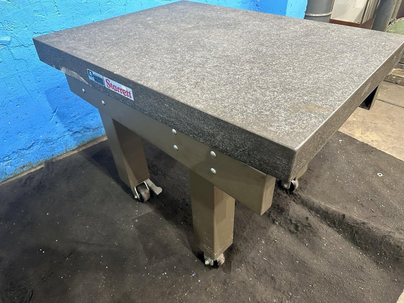 3' X 4' Starrett Granite surface Plate: STOCK #77349
