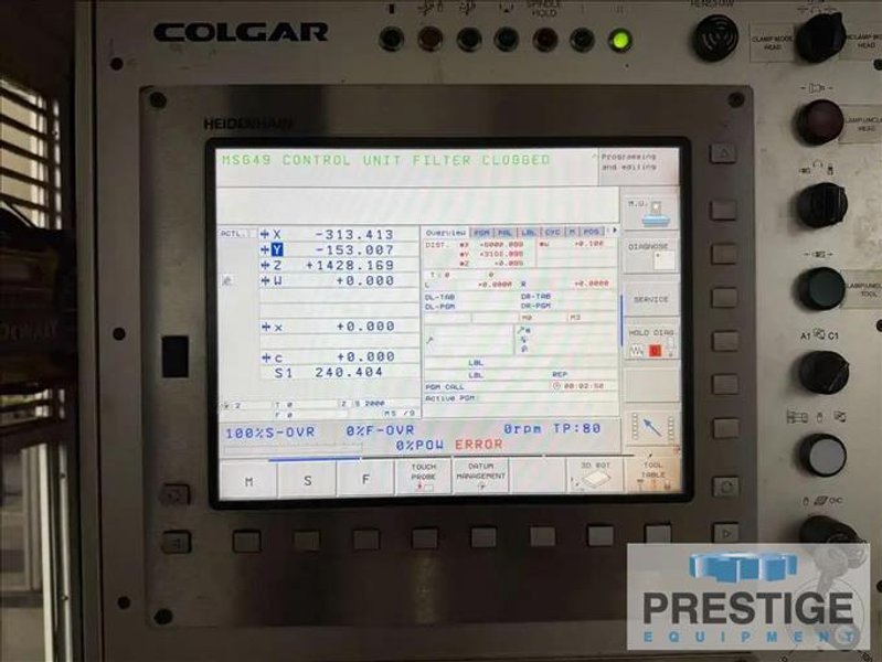 Boring Mills Horizontal Floor Type CNC