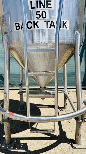 INOX Industries Inc.  |  S.S. V-Bottom Storage Tank / Vessel