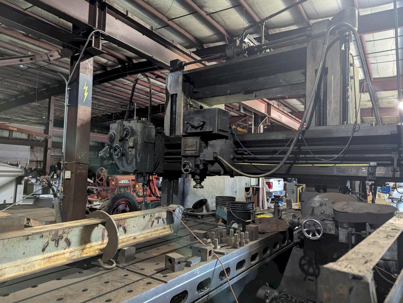72" X 216" CINCINNATI HYPRO DOUBLE SIDED PLANER MILL. STOCK # 0988625