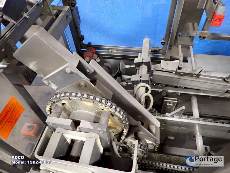 ADCO Manufacturing Model: 15DZ-60 SS  ||  Hand Load Horizontal Cartoner