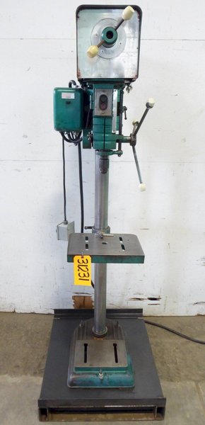 15" Powermatic Floor Model Drill 1150,  330-3075 RPM, 3/4 HP, Parts Machine