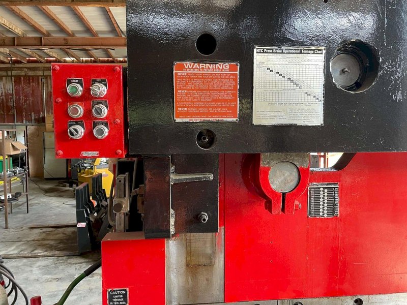 200 Ton x 12′ 200-12H HTC Hydraulic Press Brake, 1980