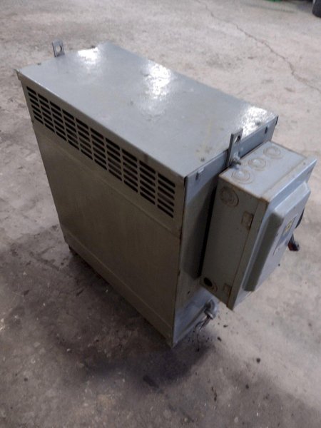 34KVA FEDERAL PACIFIC 460/230 MODEL 36B DRIVE ISOLATION ELECTRIC TRANSFORMER: STOCK 18571