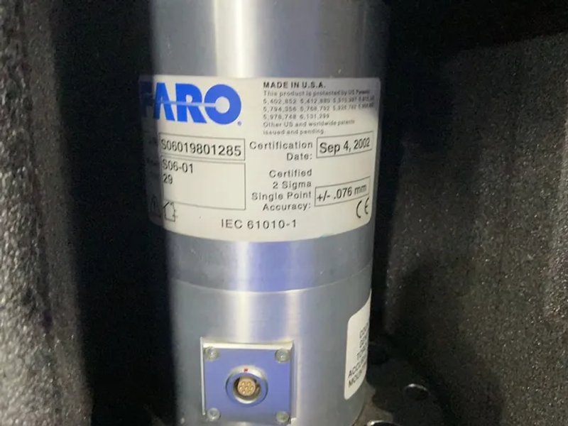Faro Arm Portable Coordinate Measuring Machine - S06-01