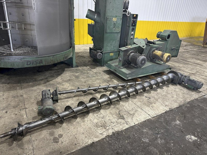 36" X 72" GOFF MODEL #3672D SPINNER HANGER SHOT BLAST CLEANING SYSTEM, NEW 2006: STOCK #22470