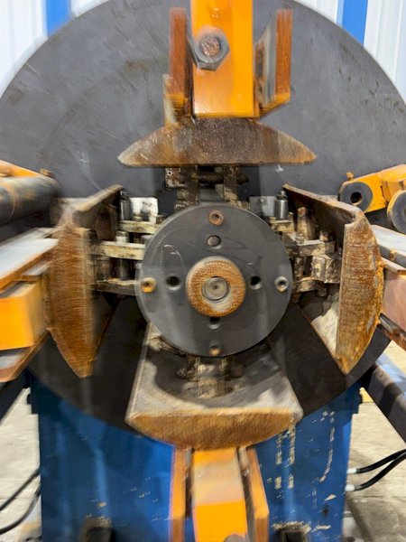 15,000 LBS X 24" DAHLSTROM MODEL #15H-24-1824 MOTORIZED UNCOILER COIL REEL: YOBRO #24234