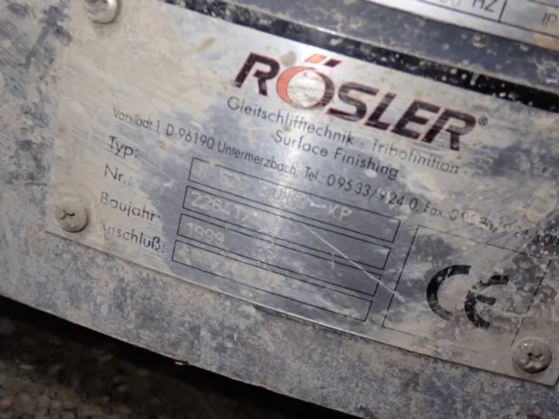 Rosler 60" Dia. Vibratory Finisher - R 620 Euro-kp