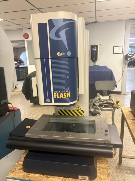 OGP (Optical Gaging Products) Flash 250 Video Measuring Machine with Touch Probe.