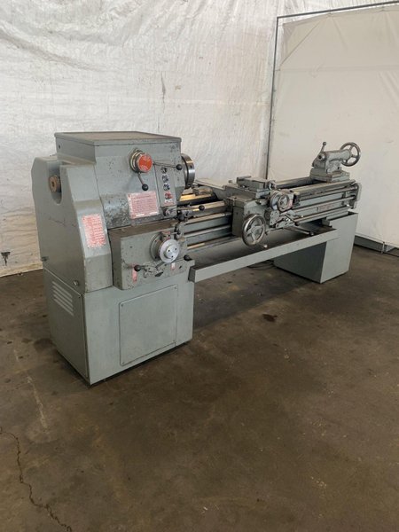 17" X 54" SOUTH-BEND ENGINE LATHE. STOCK # 0151124