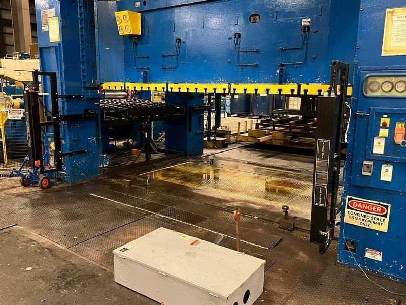 400 Ton Fukui Press Blanking Line STOCK#3562