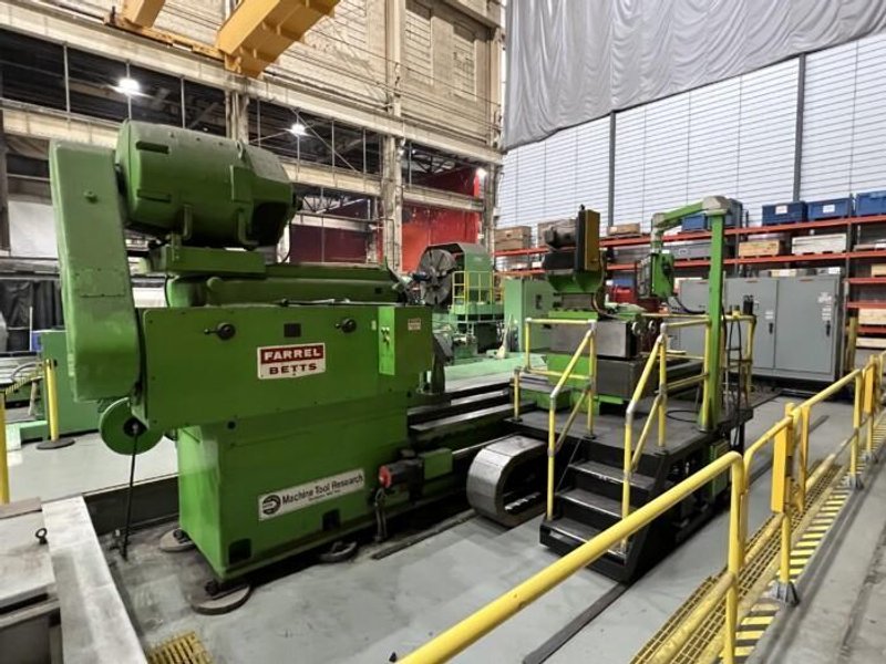 Farrel 56" x 240" CNC Lathe w/ Live Spindle &amp; C Axis