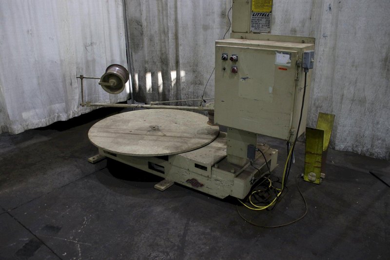 8000 LB LITTELL HORIZONTAL PALLET TYPE UNCOILER: STOCK #75746