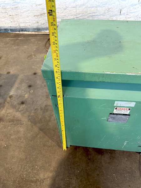 39 KVA WESTINGHOUSE DT-3 TRANSFORMER. STOCK # 1084626