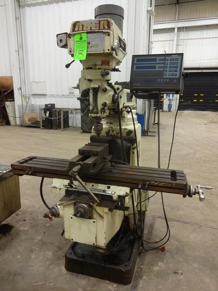 3 HP ACER RAM TYPE VERTICAL MILL STOCK #62496