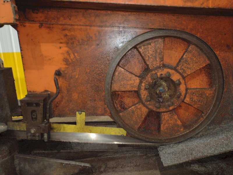 50" X 20" PEDDINGHAUS SERIES #1250-510 STRUCTURAL STEEL HORIZONTAL SAW: STOCK #19129