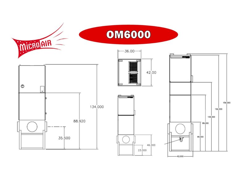 Micro Air OM6000 Air Cleaner