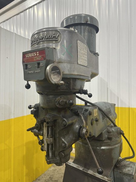 2 HP BRIDGEPORT SERIES I RAM TYPE VERTICAL MILL: STOCK #22346