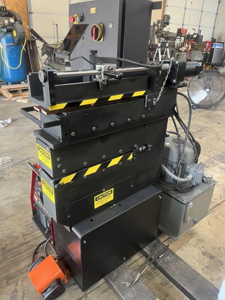 15" x .120" KENT MODEL #15-125PMH COIL SHEAR &amp; STRIP END WELDER: YOBRO #25168