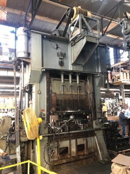 250 TON MINSTER HEVI STAMPER STRAIGHT SIDE DOUBLE CRANK PRESS: STOCK#73437