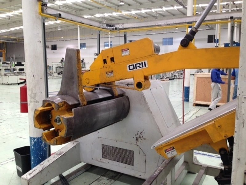 ORII 6,000LB X 31.4" W X .090 COIL FEED LINE, STOCK# 13360J