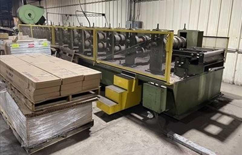 12 Stand 30.00" x 4.00" Bradbury Rollforming Line STOCK #3035