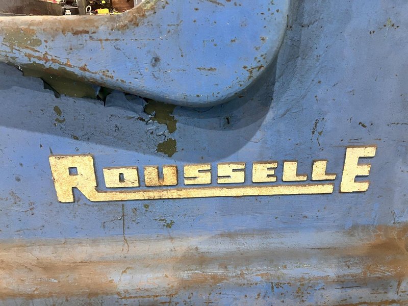 40 TON ROUSSELLE MODEL #4G GAP FRAME PRESS, 3" STROKE: STOCK 21683