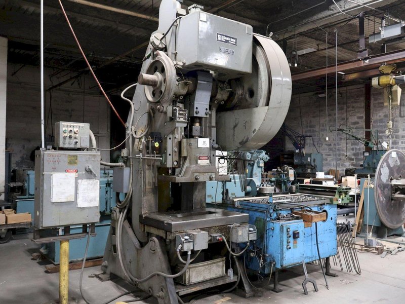 125 TON SOUTH BEND-JOHNSON OBI PRESS. STOCK # 0775525