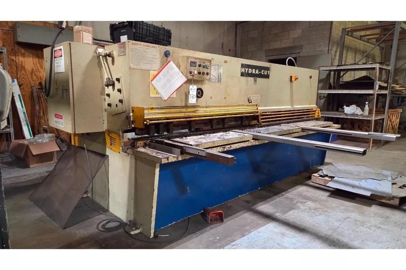 1/4 X 10′ Hydra Cut H-1065-C hydraulic Shear, 2007