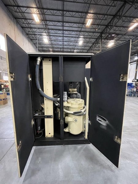 75 HP Ingersoll Rand IRN75H-CC Compressor, 2007 – VSD &amp; Dryer