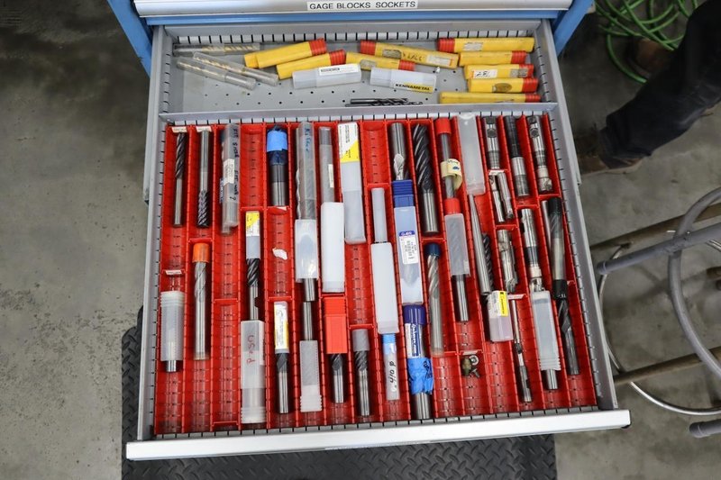 Lista HD Tool Cabinet - 11 Drawer - with Cutting Tools- Auction Item