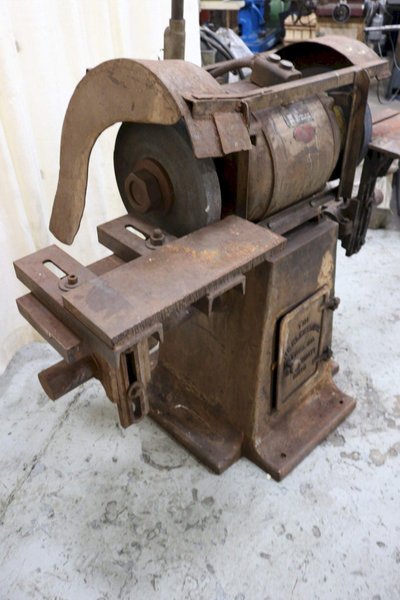 18" X 2" U.S. DOUBLE END GRINDER: STOCK #72967