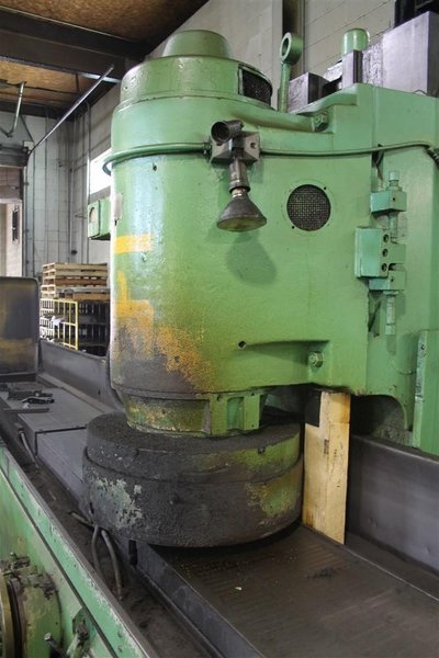 18' X 18' X 192' THOMPSON VERTICAL ROTARY SURFACE GRINDER: STOCK #62165