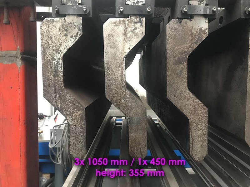 Haco - 500 ton x 4100 mm CNC heavy duty