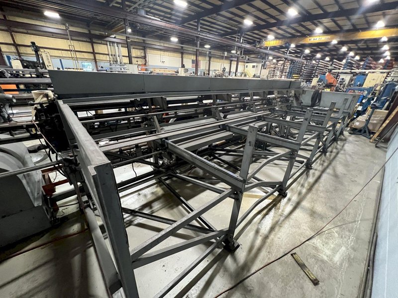 2" MODERN MODEL #2E AUTOMATIC TUBE CUT-OFF MACHINE WITH LOAD RACK: STOCK #17258